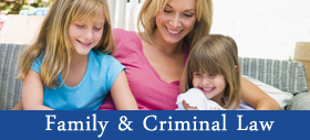 Mother with Children - Law Firm